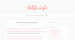 Desktop Screenshot of bilife.info