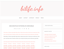 Tablet Screenshot of bilife.info